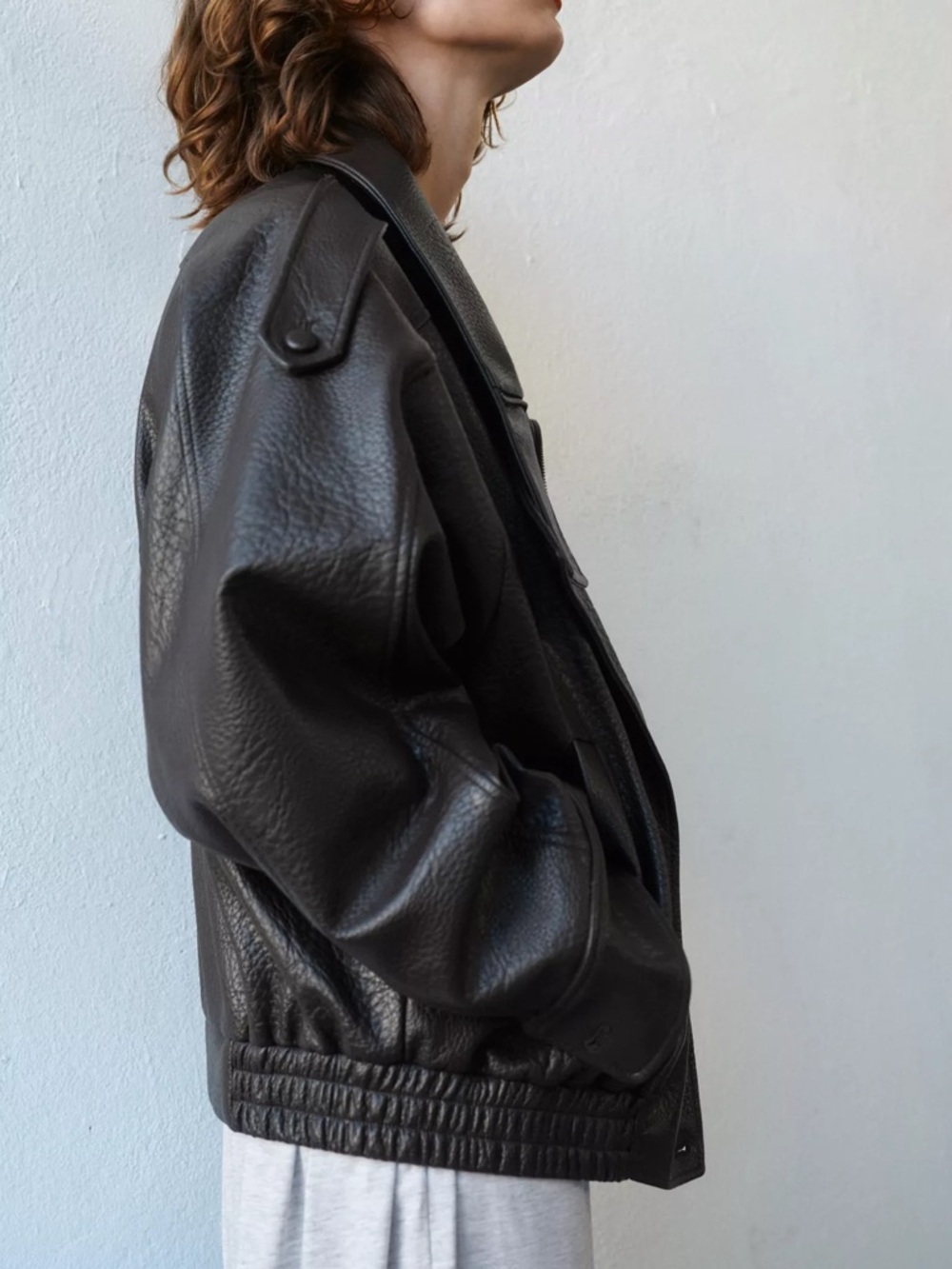 Faux Leather Jacket ZARA NWOT